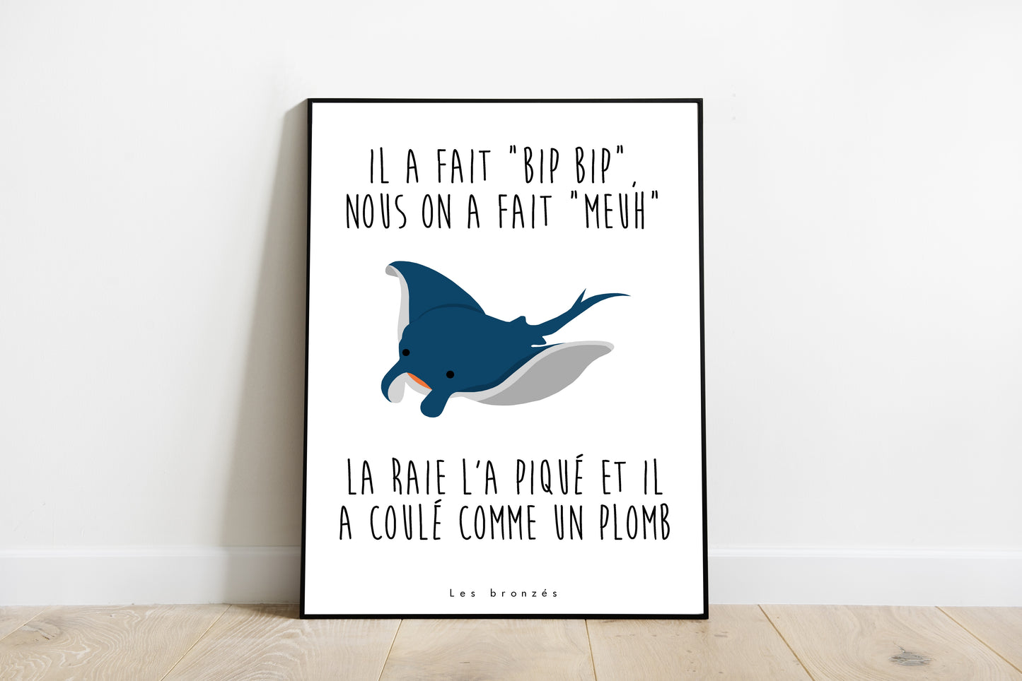 Les bronzés - La raie