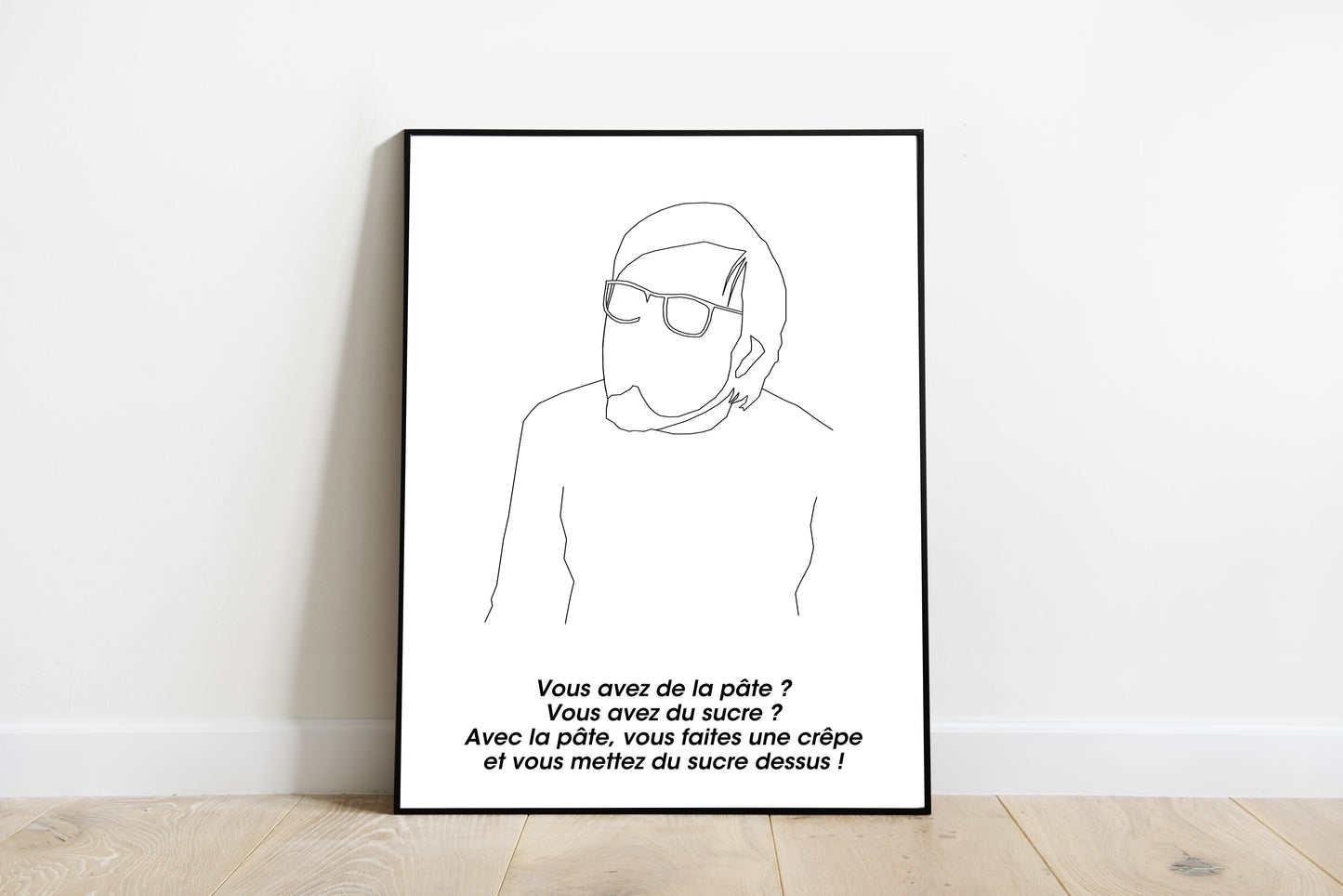 Les bronzés font du ski - La crêpe au suc N&B