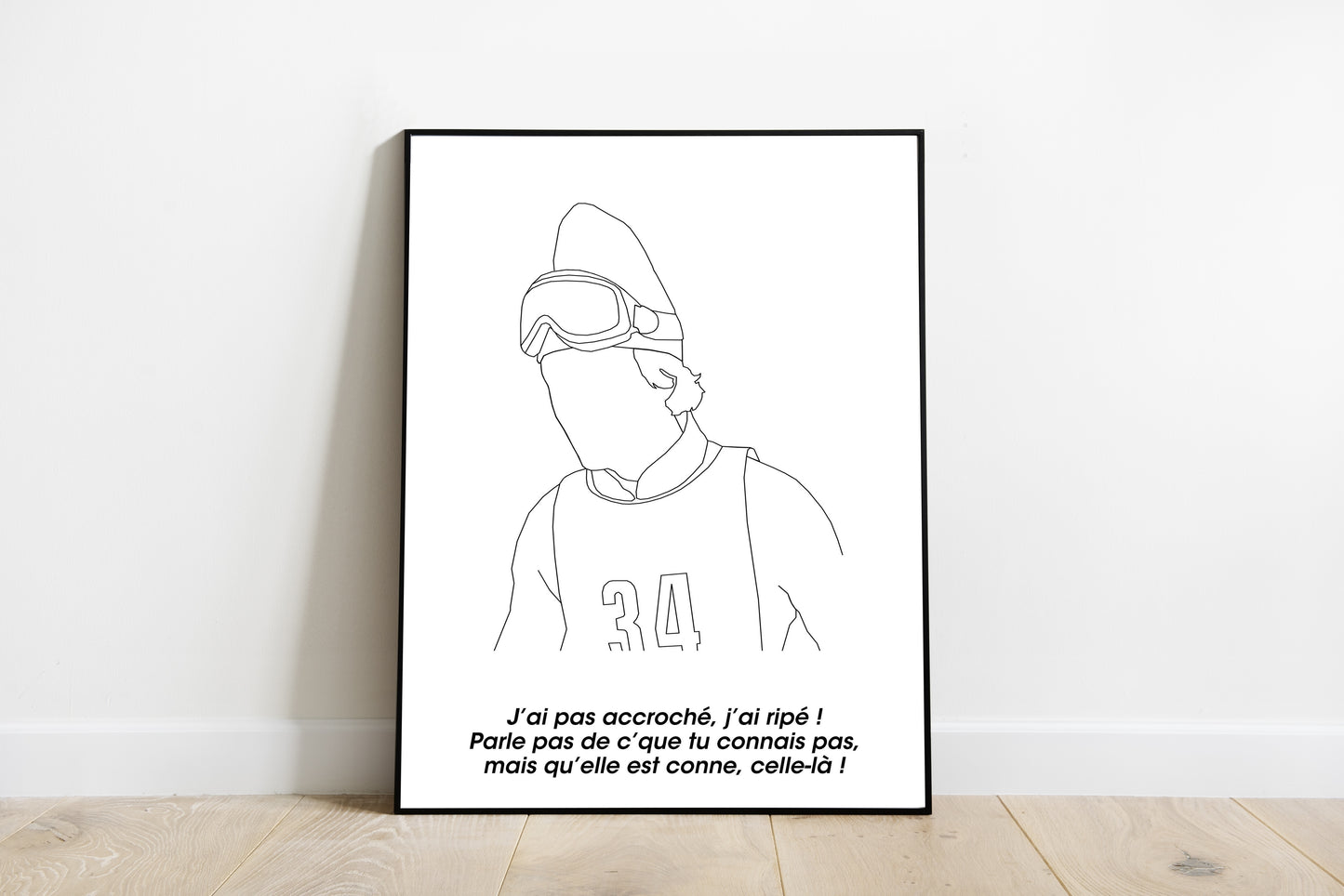 Les bronzés font du ski - Jérôme N&B