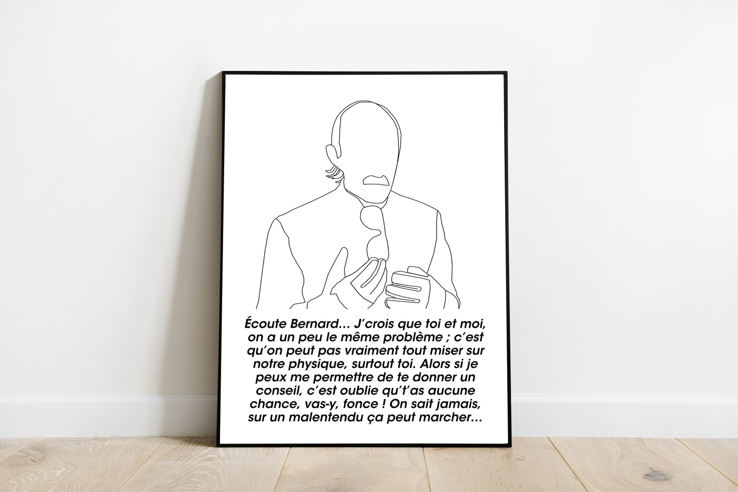 Les bronzés font du ski - Sur un malentendu N&B