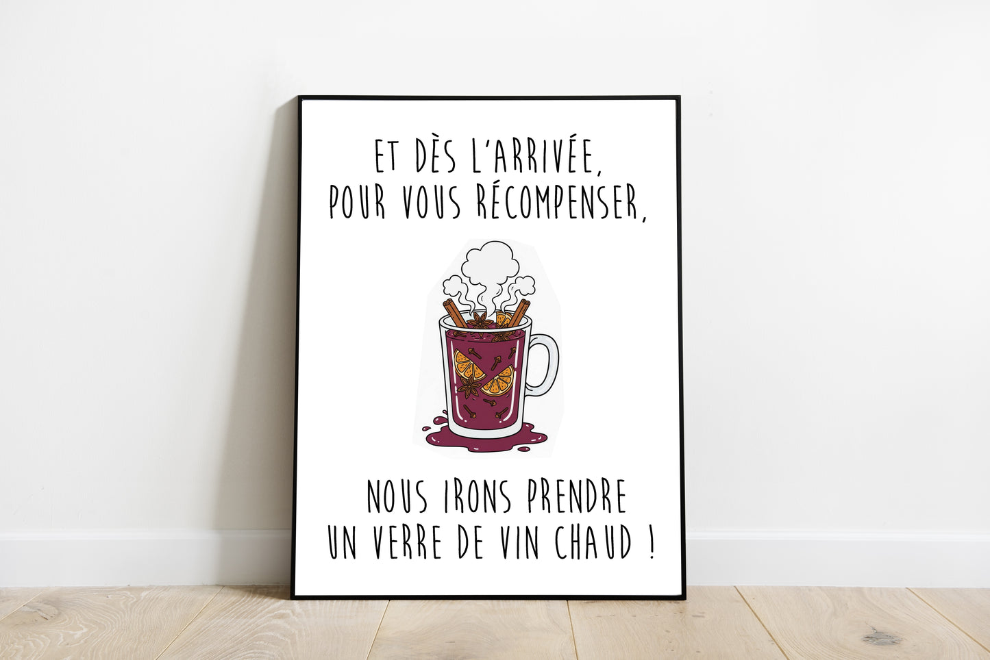 Les bronzés font du ski - Verre de vin chaud