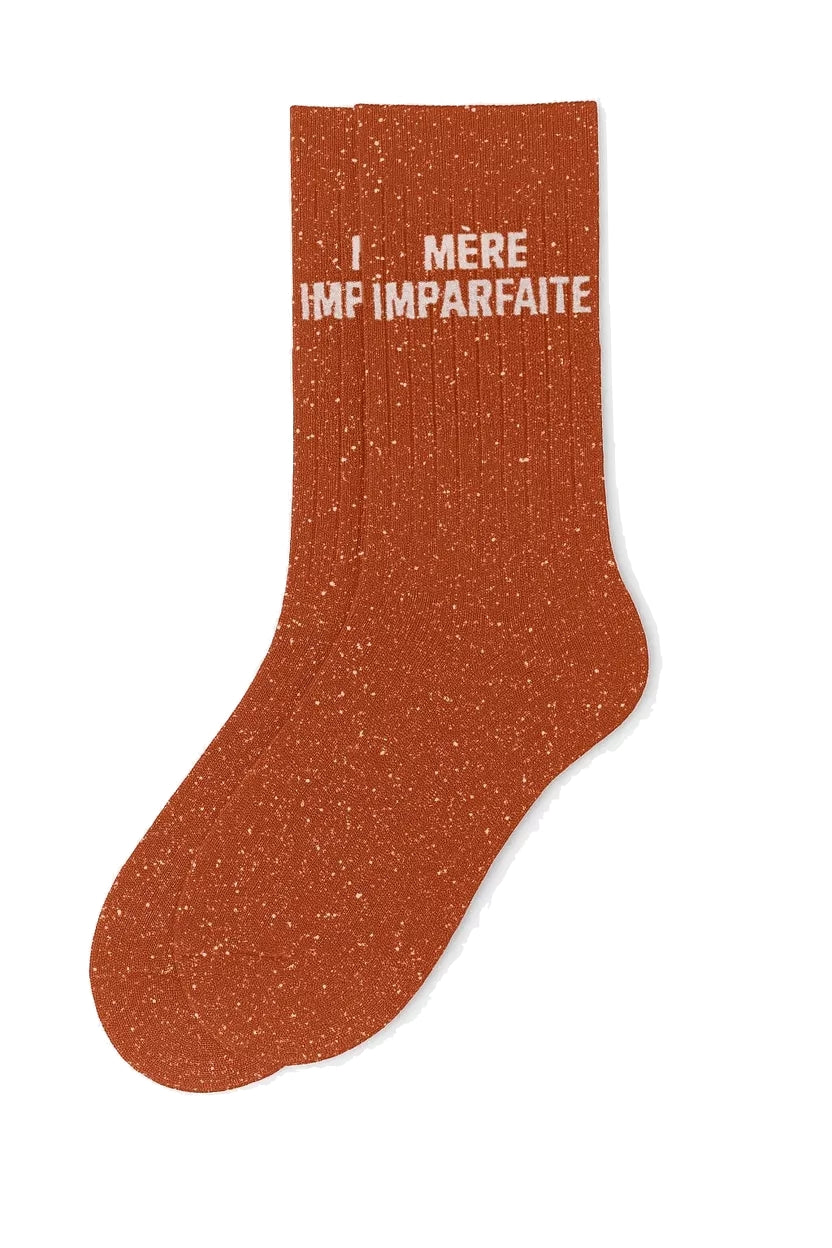 Chaussettes paillettes Mère imparfaite