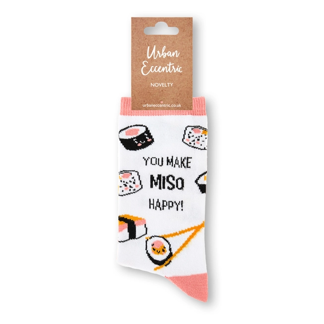 Chaussettes unisexes You Make Miso Happy