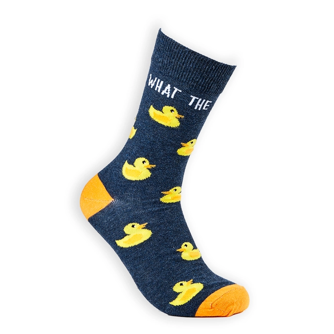 Chaussettes unisexes What the duck