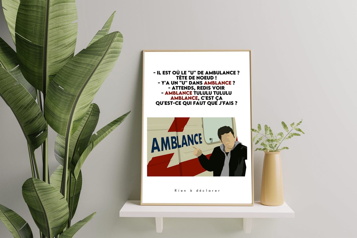 Rien à déclarer - Y'a un U à amblance