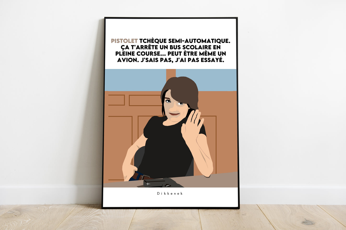 Dikkenek - La commissaire