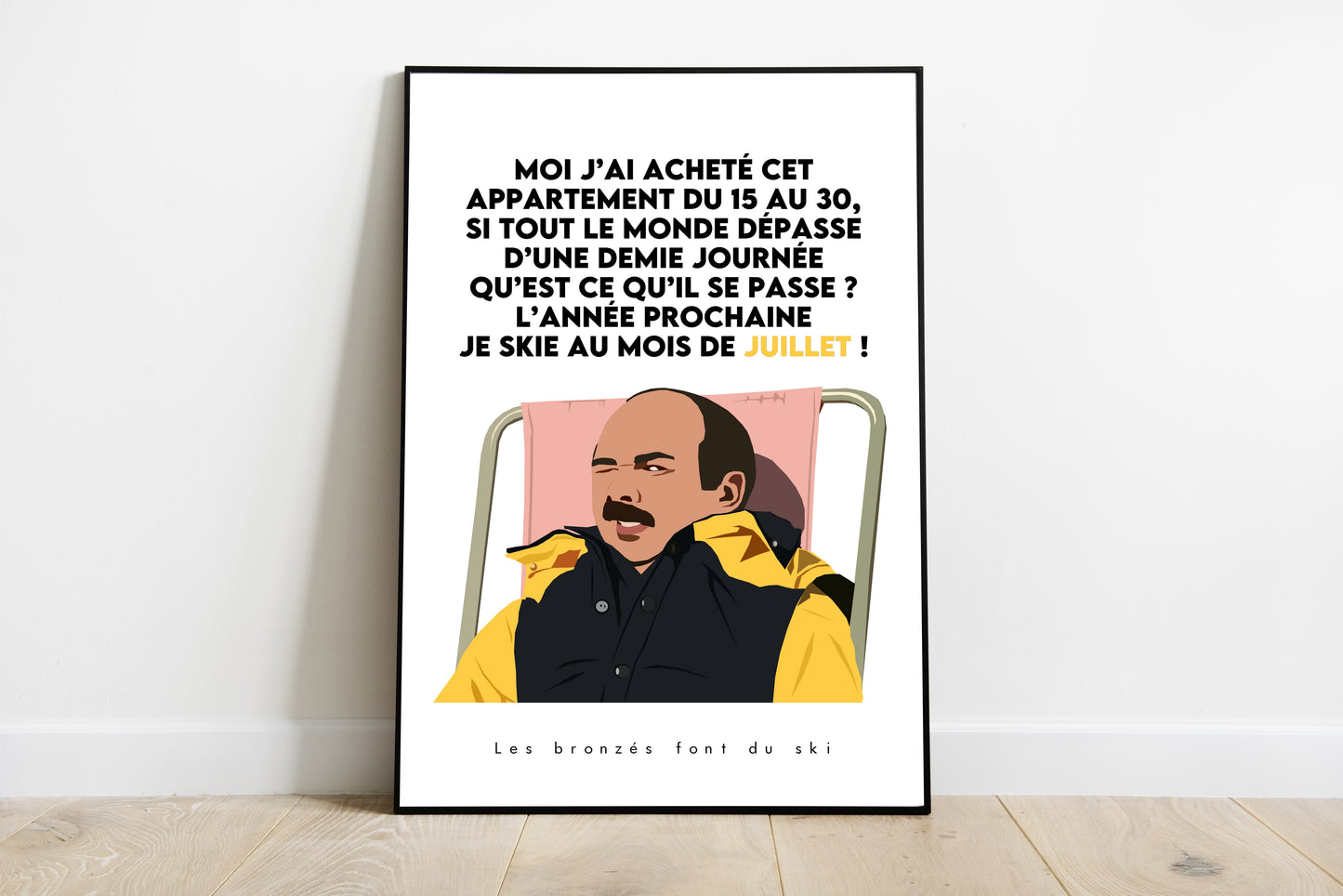 Les bronzés font du ski - Je skie au mois de Juillet