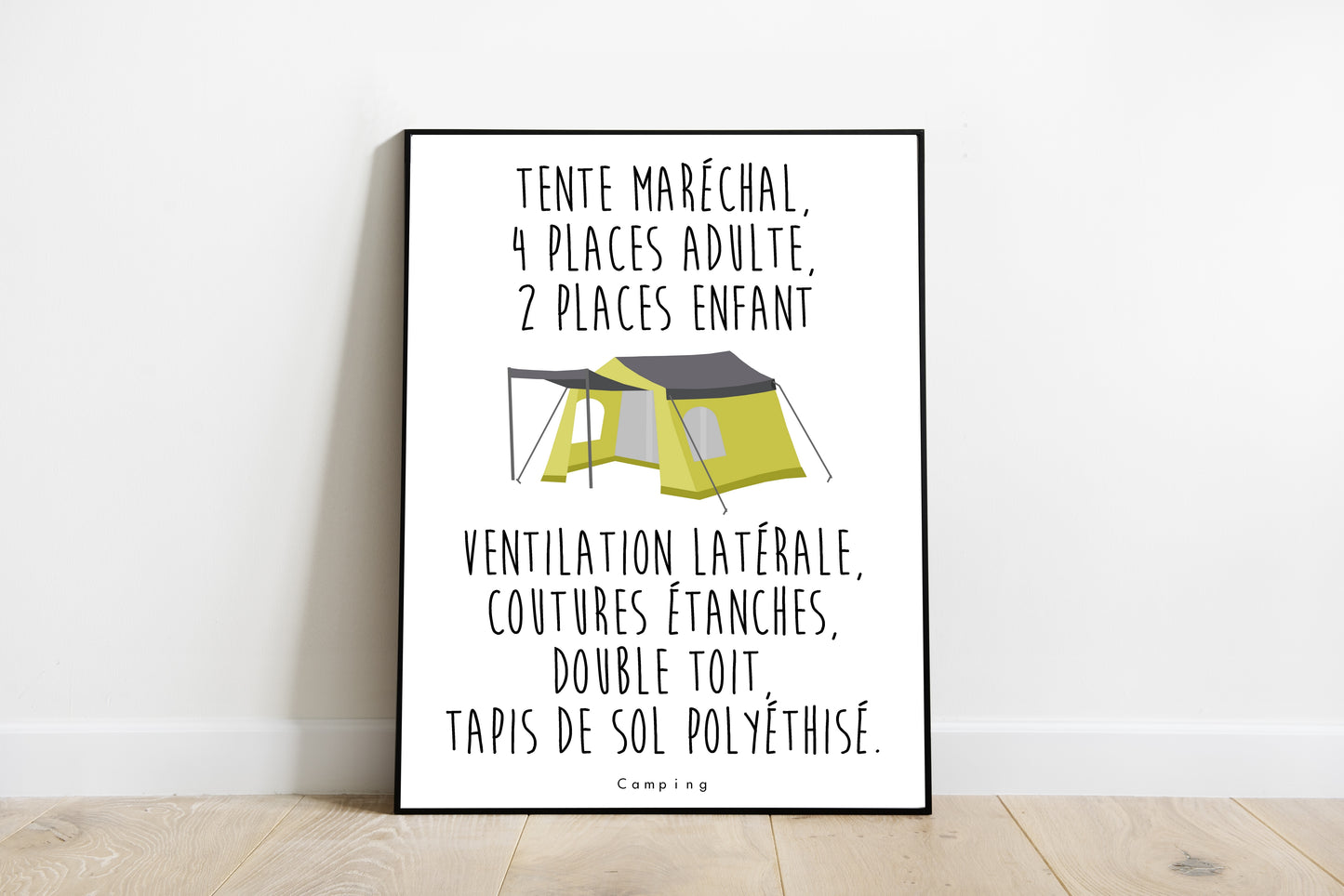 Camping - Tente maréchal