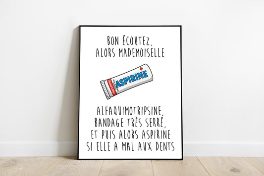 Les bronzés font du ski - Alfaquimotripsine