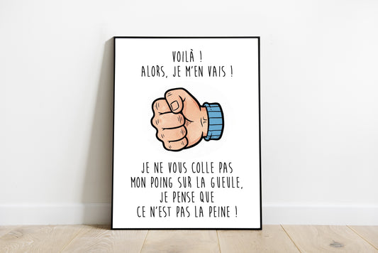 Les bronzés font du ski - Je ne vous colle pas mon poing sur la gueule