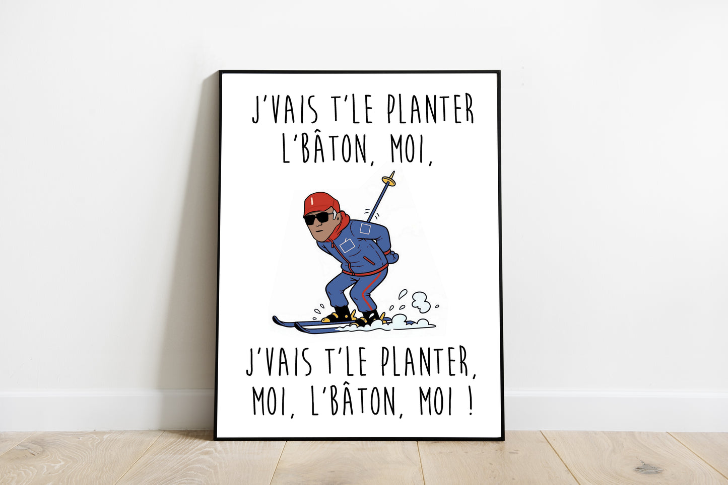 Les bronzés font du ski - J'vais te le planter le bâton