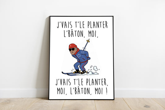 Les bronzés font du ski - J'vais te le planter le bâton