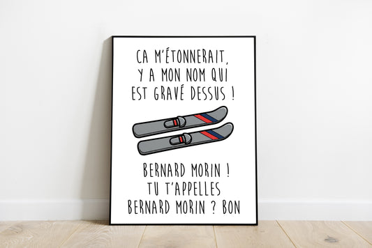 Les bronzés font du ski - Y'a mon nom qui est gravé dessus