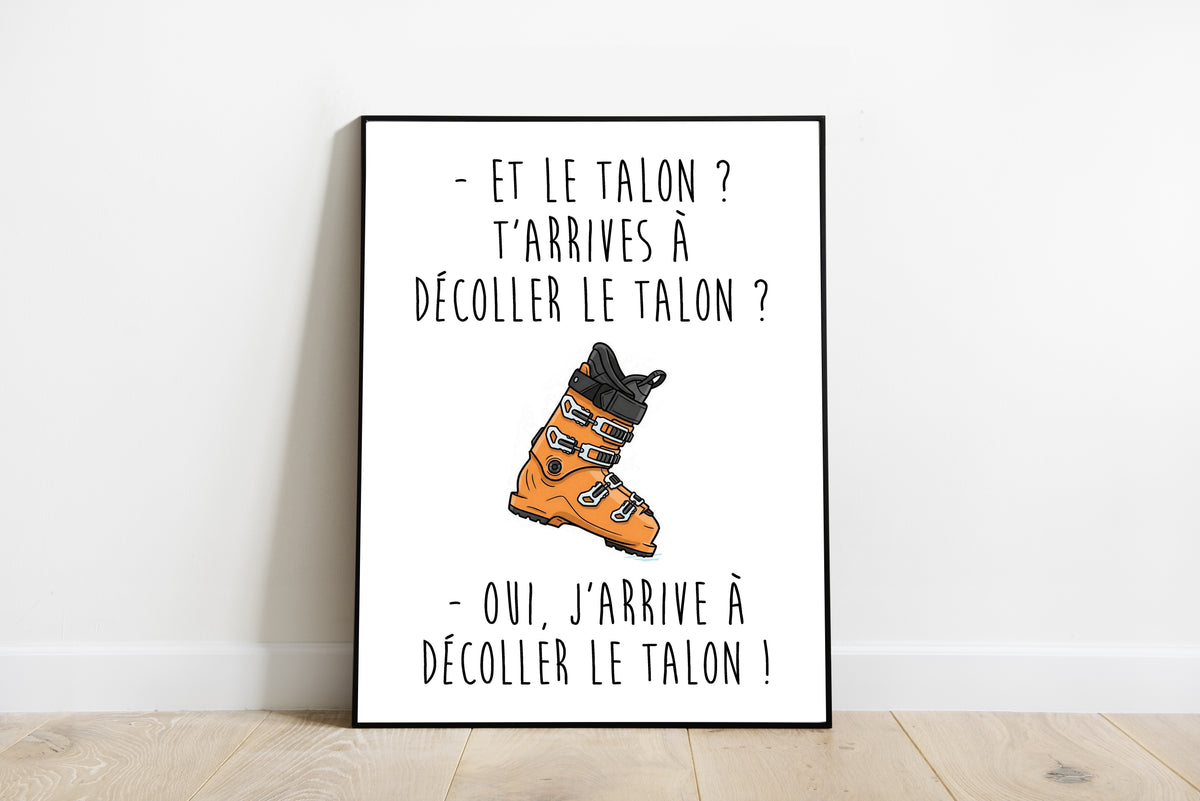 Les bronzés font du ski - T'arrives à décoller le talon ?