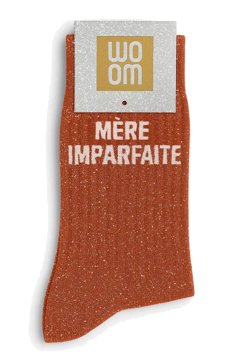 Chaussettes paillettes Mère imparfaite