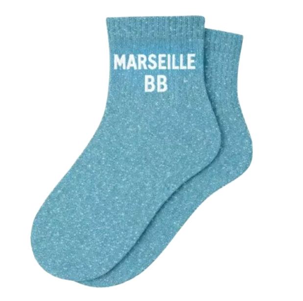 Chaussettes paillettes Marseille BB