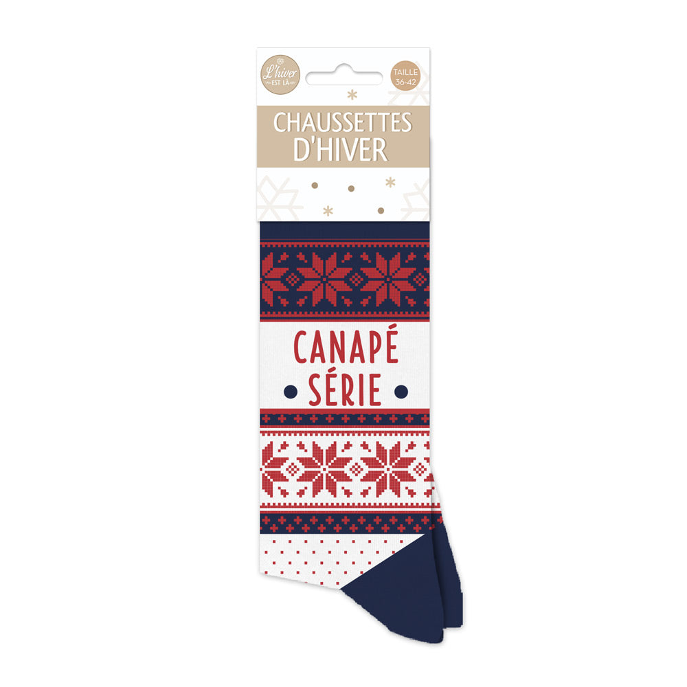 Chaussettes Canapé Série