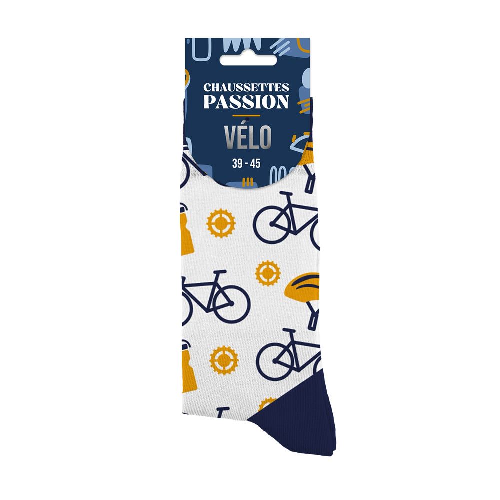 Chaussettes passion vélo