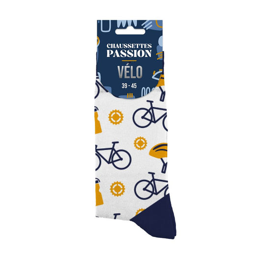 Chaussettes passion vélo