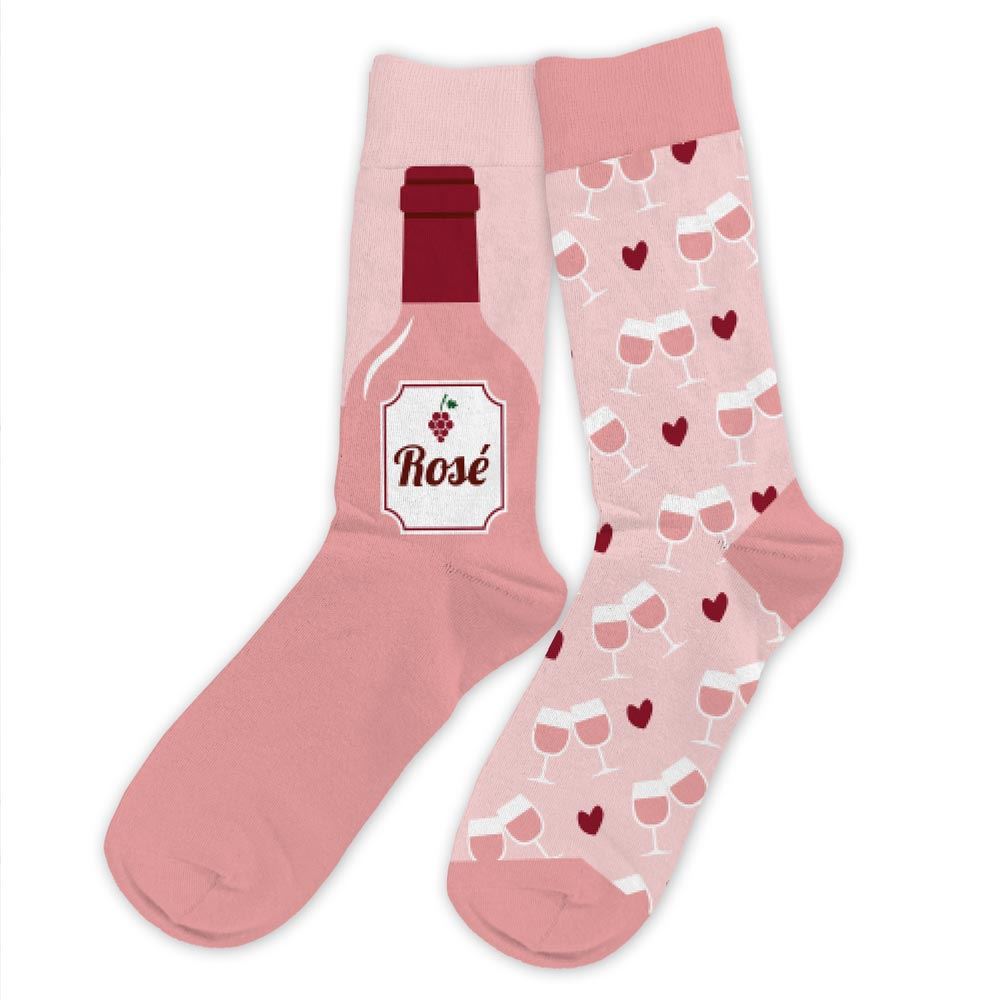 Chaussette duo passion rosé