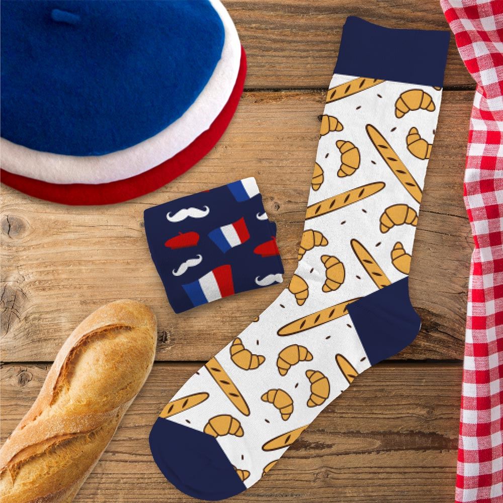 Chaussettes baguette/beret