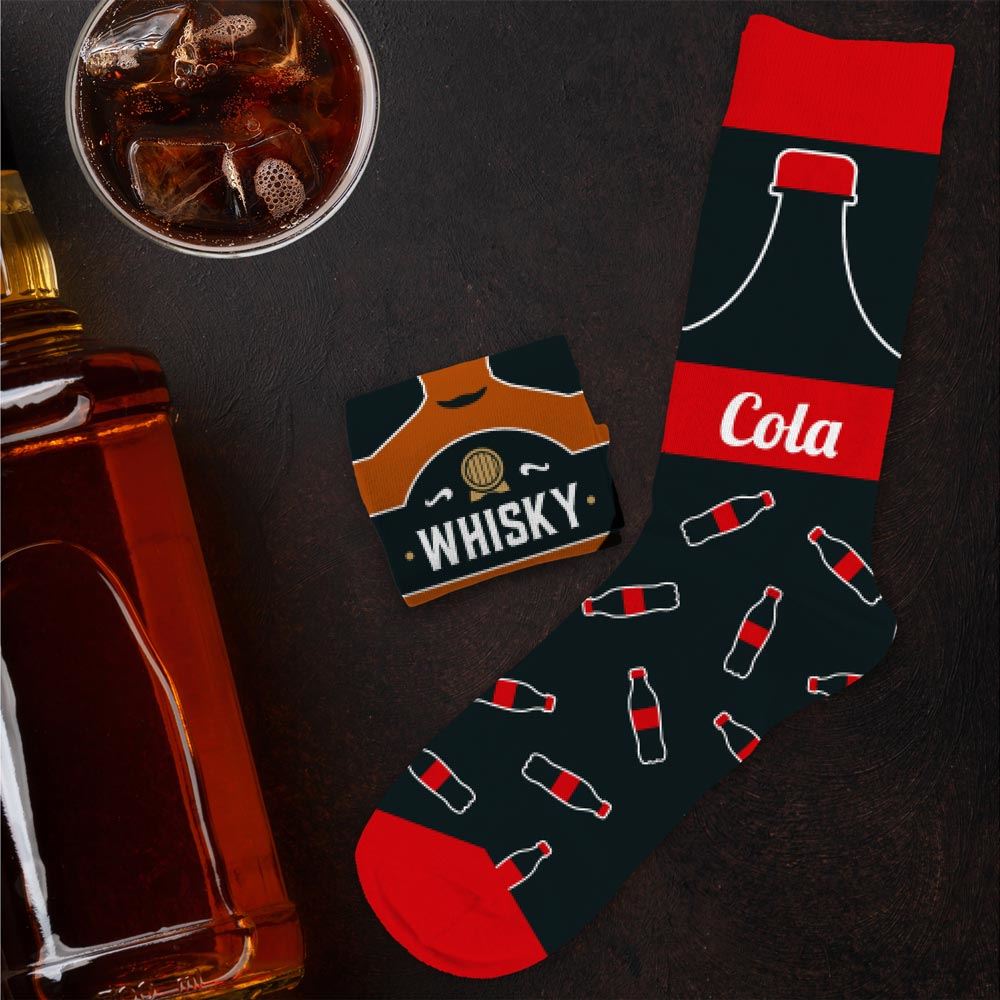 Chaussettes whisky/cola
