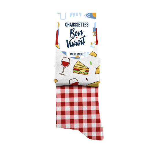 Chaussette duo bon vivant