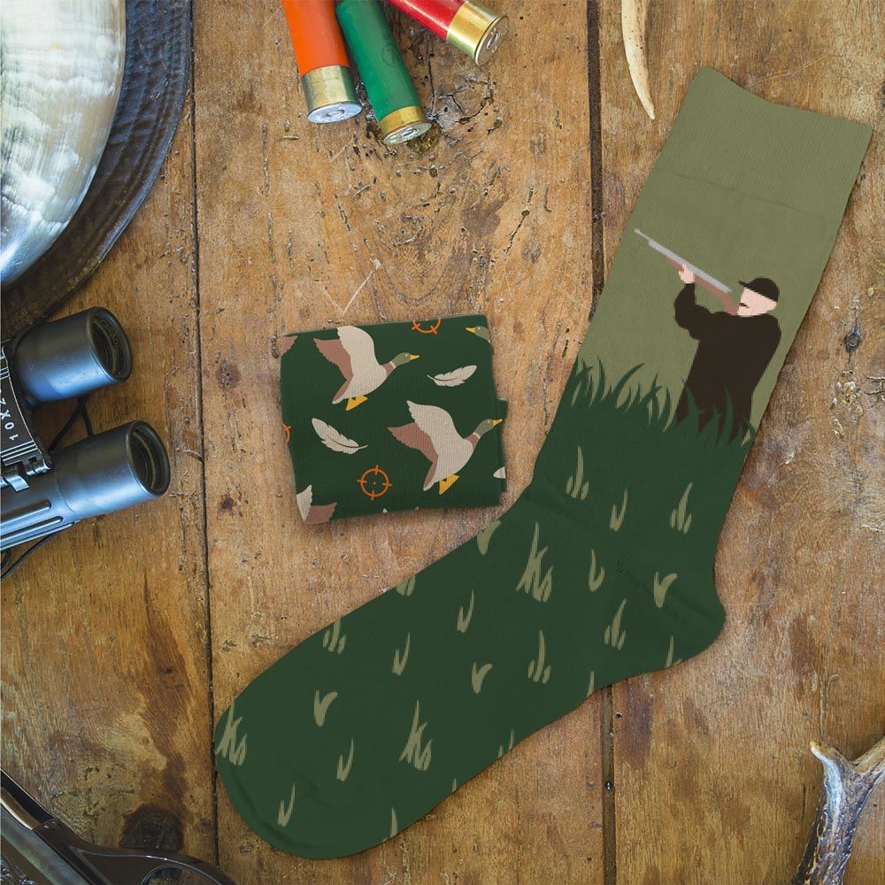 Chaussette duo passion chasse