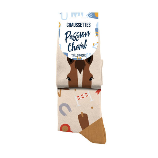 Chaussette duo passion cheval