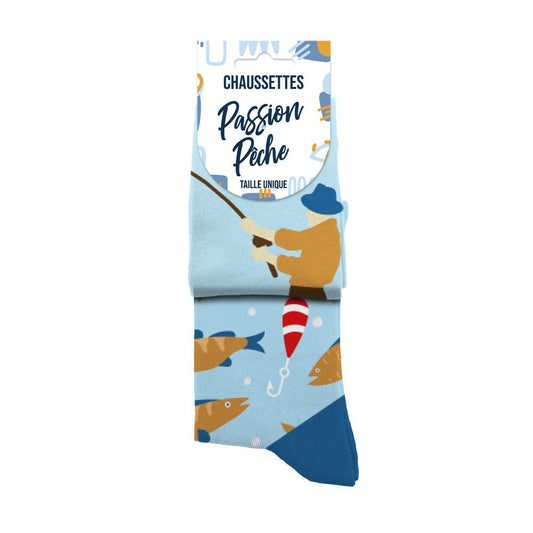 Chaussette duo passion peche
