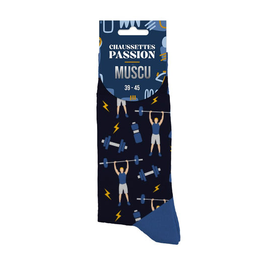 Chaussettes passion muscu
