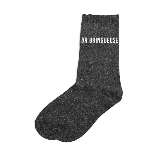 Chaussettes paillettes Bringueuse