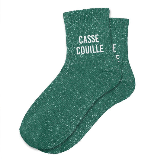 Chaussettes paillettes Casse-couille