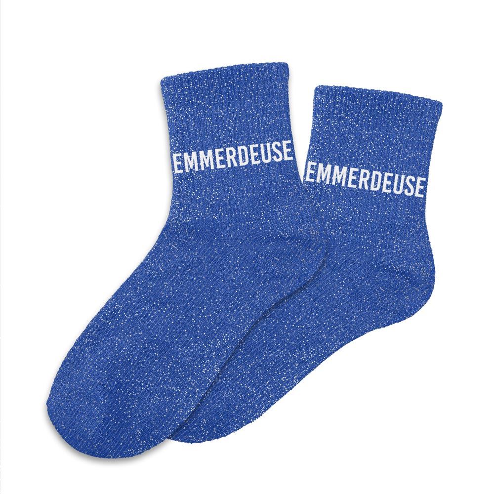 Chaussettes paillettes Emmerdeuse