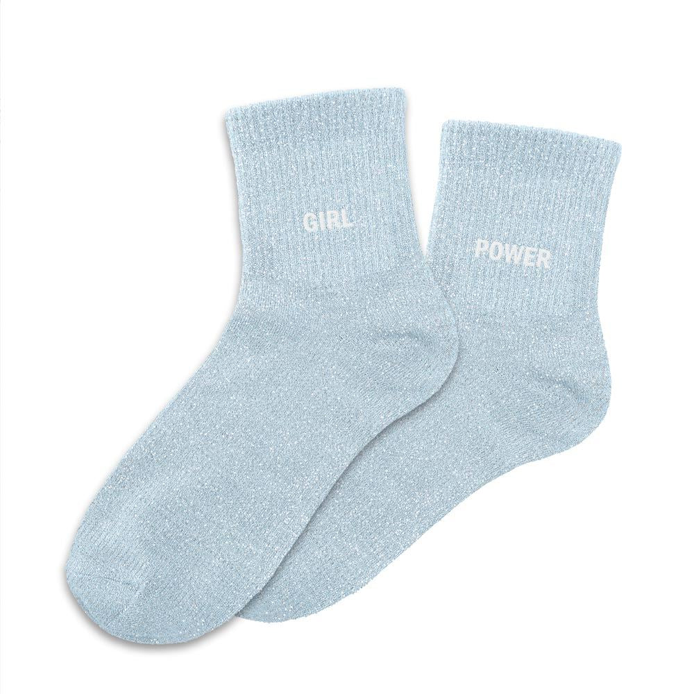 Chaussettes paillettes duo girl power