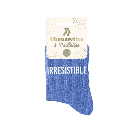 Chaussettes paillettes irrésistible