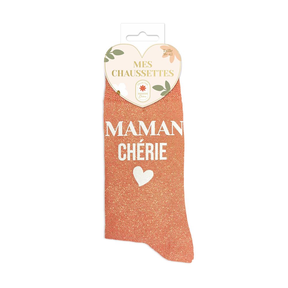 Chaussettes femme Maman chérie
