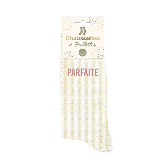 Chaussettes paillettes Parfaite