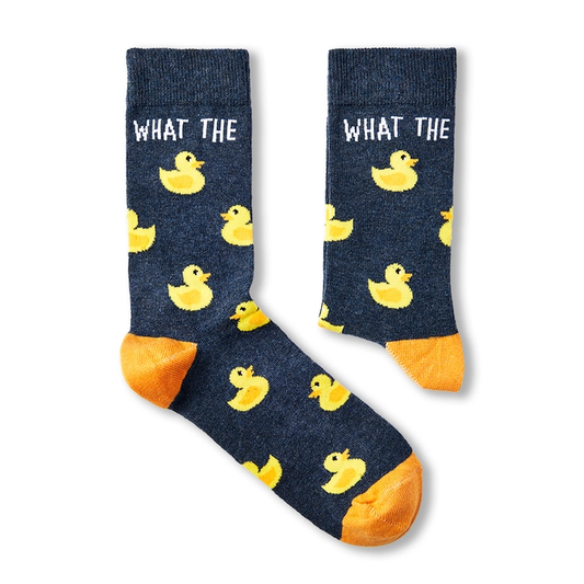 Chaussettes unisexes What the duck