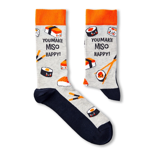 Chaussettes unisexes You Make Miso Happy