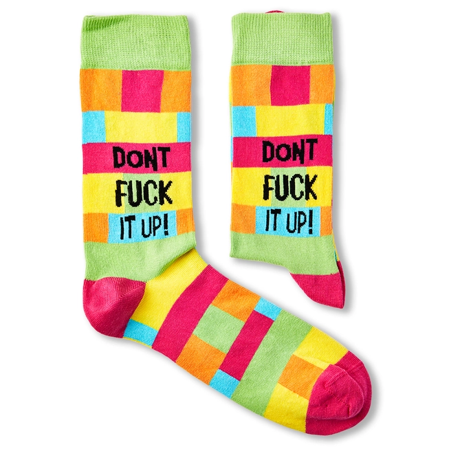 Chaussettes Don't Fuck It Up unisexes