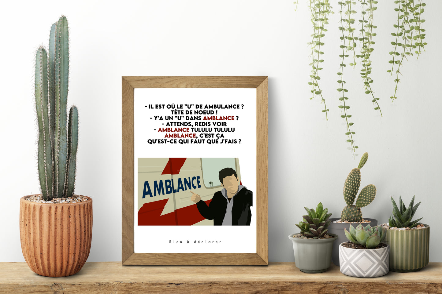 Rien à déclarer - Y'a un U à amblance
