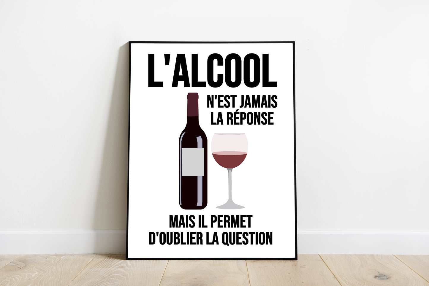 L'alcool n'est jamais la réponse