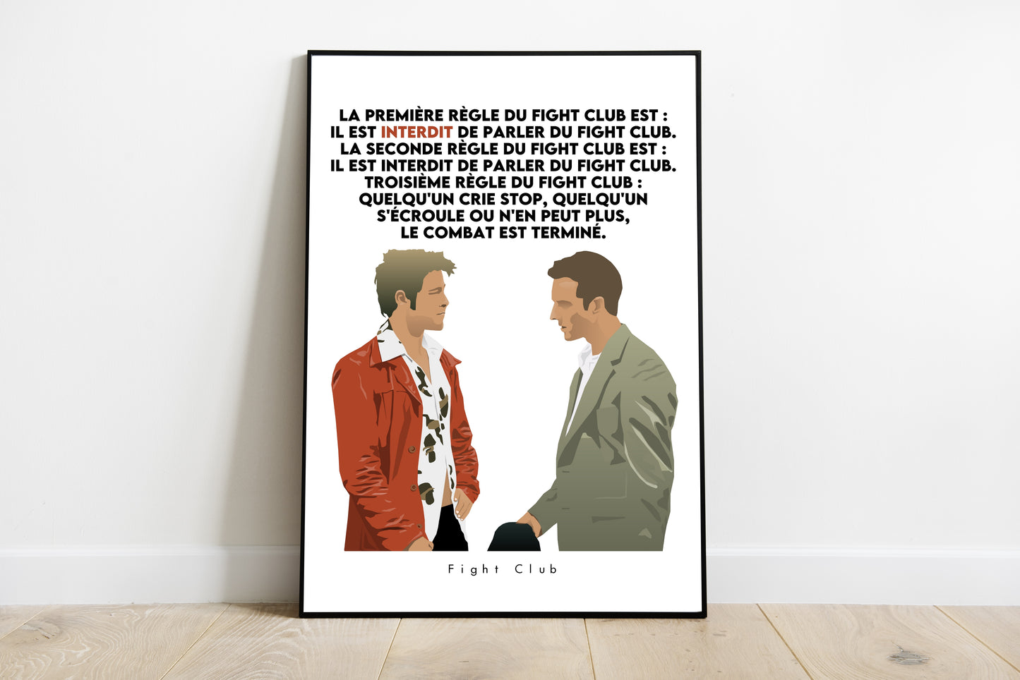 Fight Club - Il est interdit de parler du Fight Club